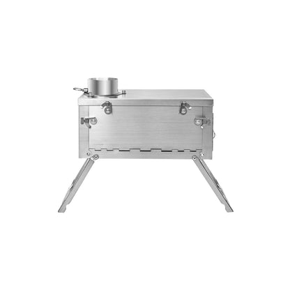 Fastfold PLUS Titanium Nested Pipe Medium Stove - NORTH RIVER OUTDOORS