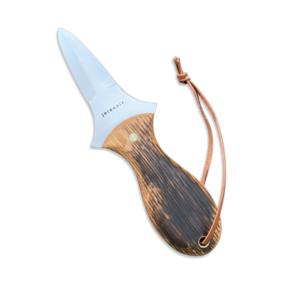 Join or Die Bourbon Barrel Oyster Shucker Knife (Custom)