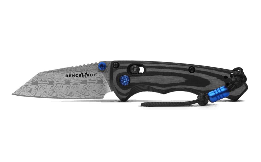 Benchmade 290-241 Gold Class Full Immunity Axis Folding Knife 2.49" Damasteel Wharncliffe Limited Edition