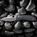 Benchmade Mini Griptilian 555-S30V Axis Lock Knife Black Handle (USA) from NORTH RIVER OUTDOORS