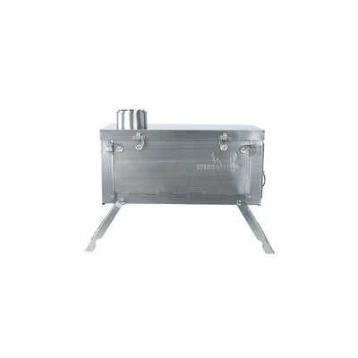 Fastfold Ultralight Backpack Titanium Camping Stove - NORTH RIVER OUTDOORS