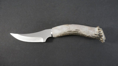 Silver Stag Cascade Hunter Crown Handle D2 Fixed Blade Knife - NORTH RIVER OUTDOORS
