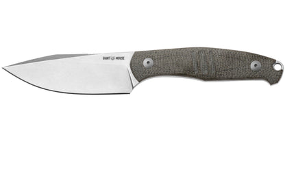 GiantMouse GMF2 Scout Green Canvas Micarta Fixed Knife - NORTH RIVER OUTDOORS