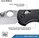 Benchmade Mini Griptilian 555-S30V Axis Lock Knife Black Handle (USA) from NORTH RIVER OUTDOORS