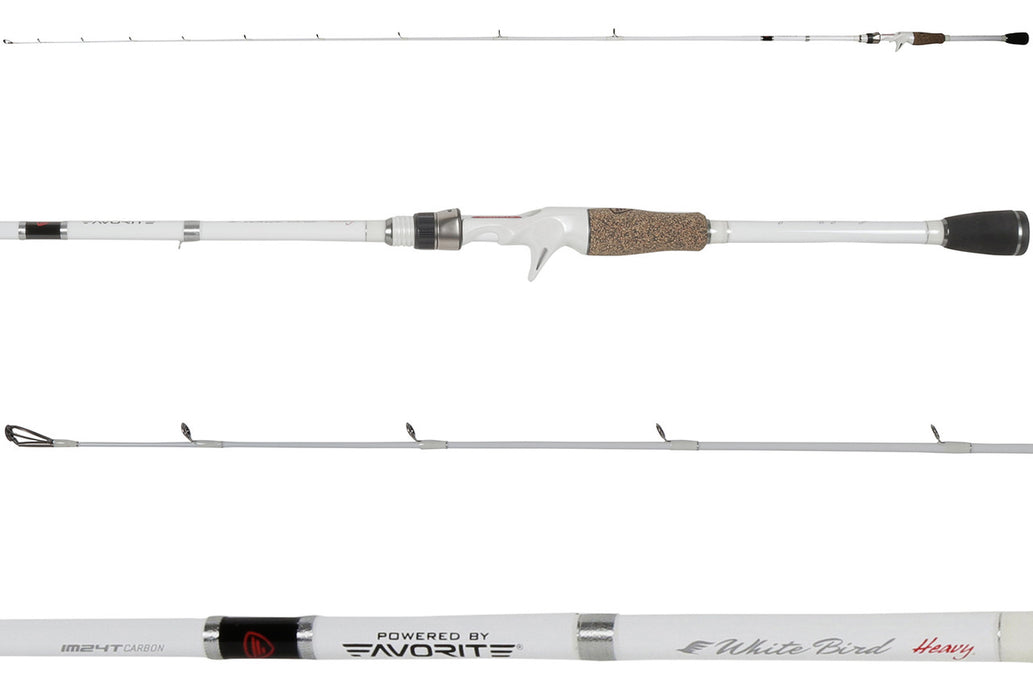 Favorite WBRC-741MH White Bird Casting Rod from NORTH RIVER OUTDOORS