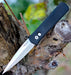 Pro-Tech 921-SATIN Godfather Auto Black Handle Knife (4") from NORTH RIVER OUTDOORS