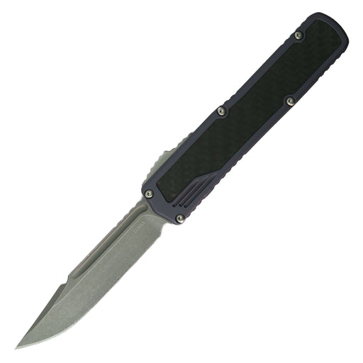 Guardian Tactical Scout CF OTF 142511 Black Carbon Fiber Inlay Stonewash S/E (USA) from NORTH RIVER OUTDOORS