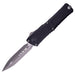 Microtech Combat Troodon Gen III Double Edge Black Aluminum Apocalyptic 1142-10AP from NORTH RIVER OUTDOORS