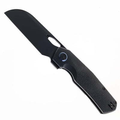 Kunwu S-TAO II Framelock Black DLC Titanium Folding Knife VANA S703LR2 - NORTH RIVER OUTDOORS