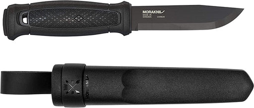 Mora Garberg M-13716 Fixed 4.3" Black Carbon Steel (Sweden) from NORTH RIVER OUTDOORS