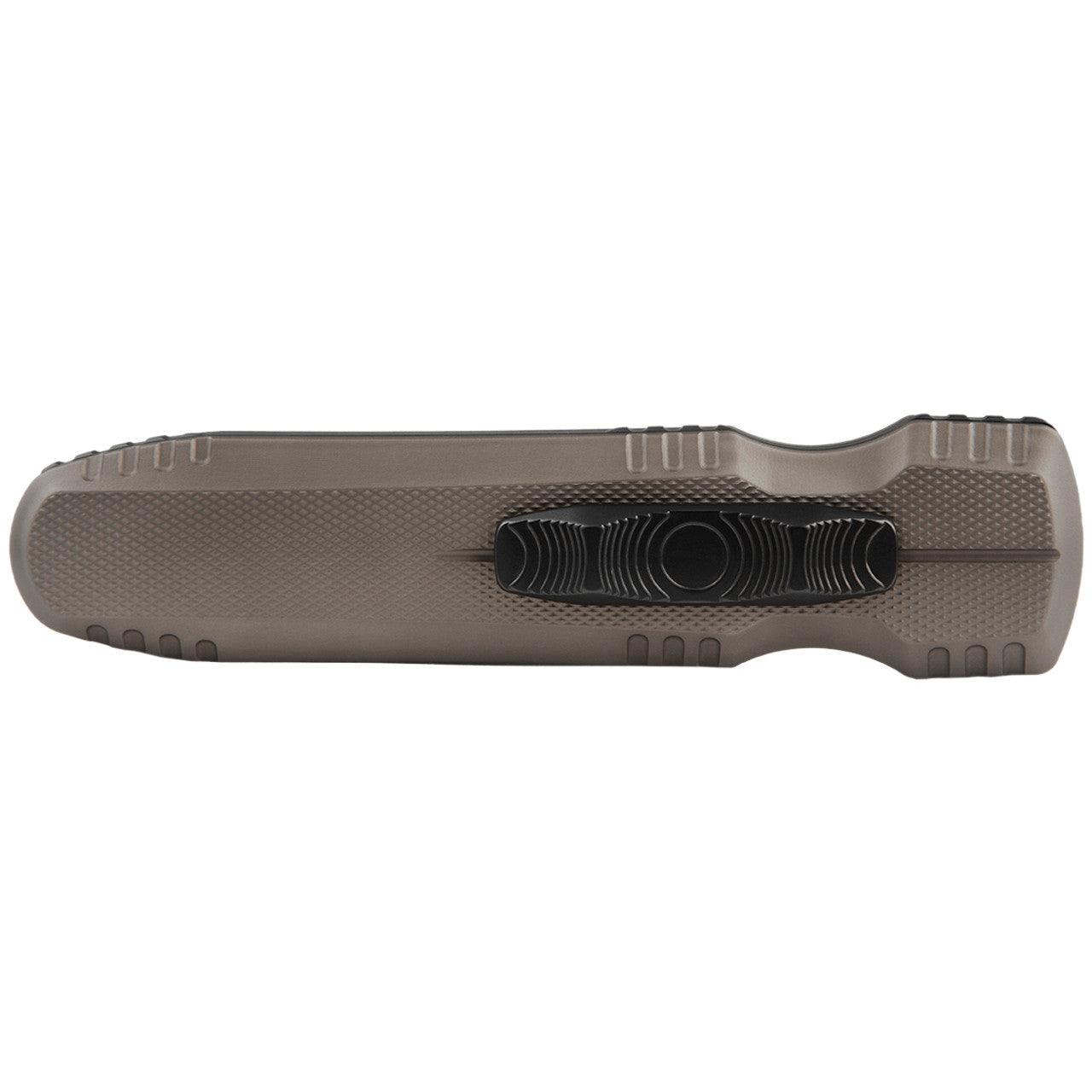 SOG Pentagon OTF Knife Black Blade FDE Handle 3.75" S35VN - NORTH RIVER OUTDOORS