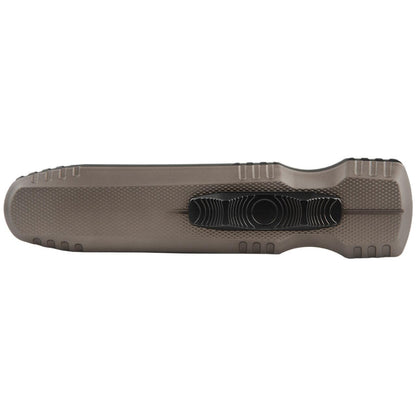 SOG Pentagon OTF Knife Black Blade FDE Handle 3.75" S35VN - NORTH RIVER OUTDOORS