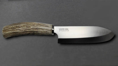Silver Stag Bullnose Butcher & Carver Elk D2 Fixed Blade Knife - NORTH RIVER OUTDOORS