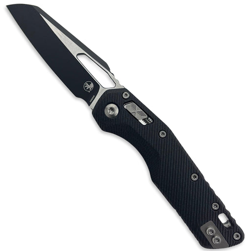 Microtech MSI RAM-LOK Black G10 Two Tone Manual Knife M390MK 210-1FLGTBK from NORTH RIVER OUTDOORS
