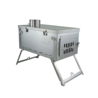 Fastfold PLUS Titanium Nested Pipe Large Stove - NORTH RIVER OUTDOORS