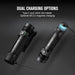 OLIGHT Seeker 4 Pro Rechargeable Flashlight 4600 Lumens USB C (Matte Black Cool White) from NORTH RIVER OUTDOORS
