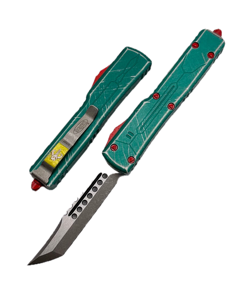 Microtech UTX-70 419-10BH Bounty Hunter Hellhound (USA) from NORTH RIVER OUTDOORS