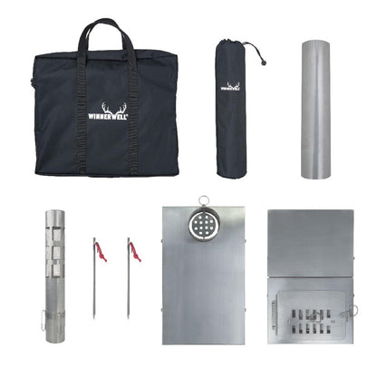 Fastfold PLUS Titanium Nested Pipe Large Stove - NORTH RIVER OUTDOORS