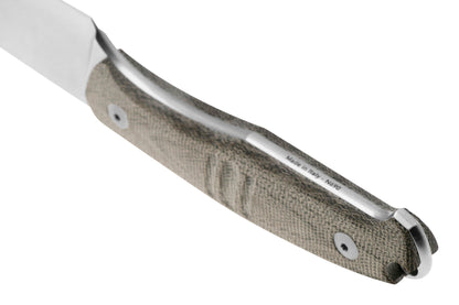 GiantMouse GMF2 Scout Green Canvas Micarta Fixed Knife - NORTH RIVER OUTDOORS