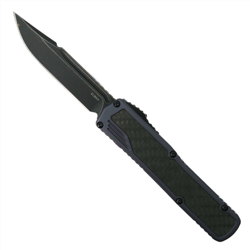 Guardian Tactical Scout CF OTF 142611 Black Carbon Fiber Inlay Dark Stonewash S/E (USA) from NORTH RIVER OUTDOORS