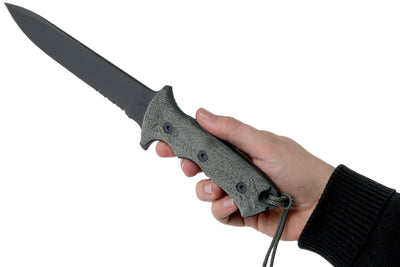 Chris Reeves Green Beret 7" Spear Point Knife MagnaCut Black Sheath (USA) - NORTH RIVER OUTDOORS