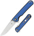 Kizer Rapids V3594FC1 Blue Black G10 Deep Carry Pocket Knife from NORTH RIVER OUTDOORS