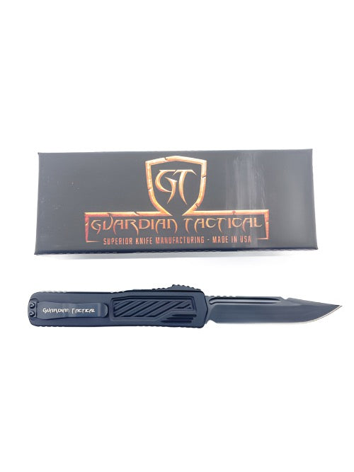 Guardian Tactical Scout OTF Black Tactical Elmax 143111 (USA) from NORTH RIVER OUTDOORS