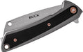 Buck Knives 263 HiLine Folding Pocket Knife 3.6" D2 Satin Blade Aluminum G10 Handle from NORTH RIVER OUTDOORS