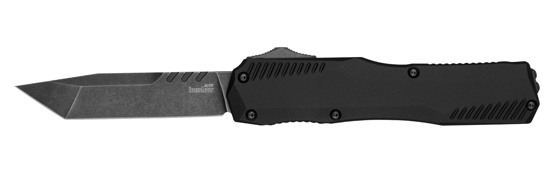 Kershaw 9000T Matt Diskin Livewire OTF Auto Knife 3.3" CPM-MagnaCut BlackWashed Tanto from NORTH RIVER OUTDOORS