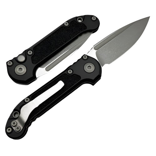 Microtech Knives LUDT S/E Gen III Apocalyptic Drop Point Black Handle 1135-10AP (USA) from NORTH RIVER OUTDOORS