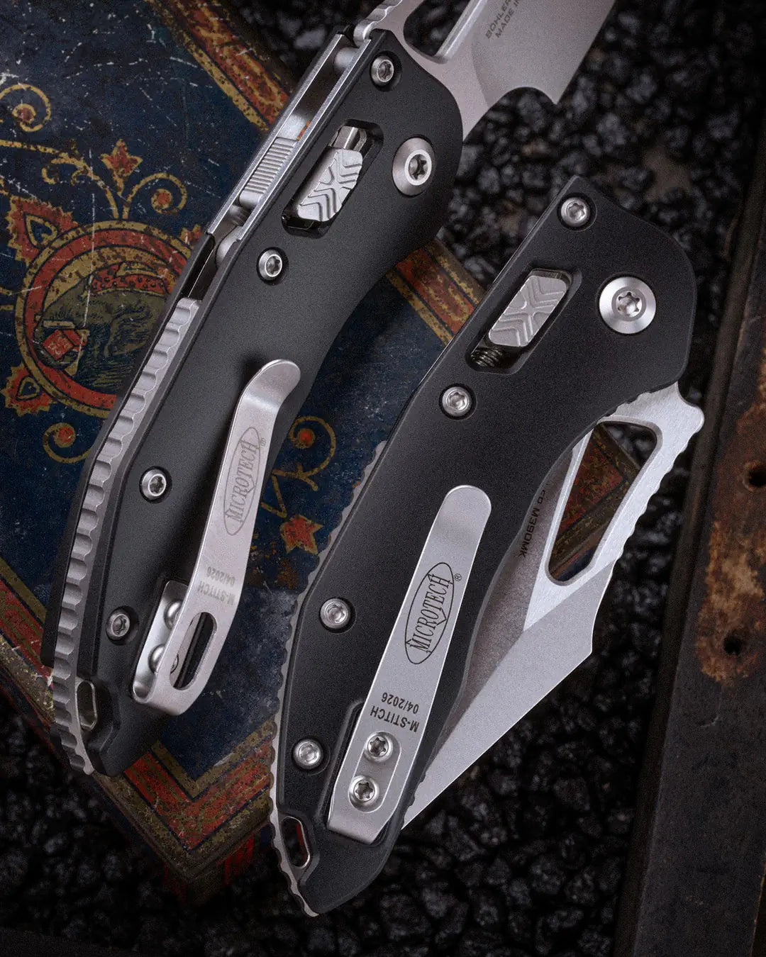 Microtech M-Stitch RAM-LOK M390MK Folding Knife 169MRL-10 (USA)