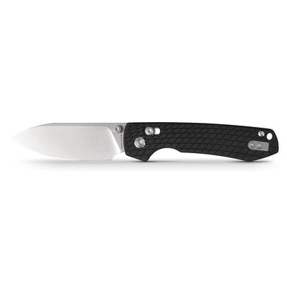 Vosteed Raccoon Crossbar Lock Knife 3.25" Nitro-V Blade & Black Aluminum Handle A0538 - NORTH RIVER OUTDOORS