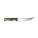 Benchmade Meatcrafter 15500-3 Fixed Blade 6.08" CPM-S45VN Stonewashed, OD Green Handles (USA) from NORTH RIVER OUTDOORS
