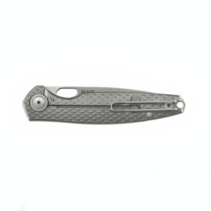 GiantMouse REO Folding Knife 3.325" MagnaCut Satin Drop Point Titanium Handles - NORTH RIVER OUTDOORS