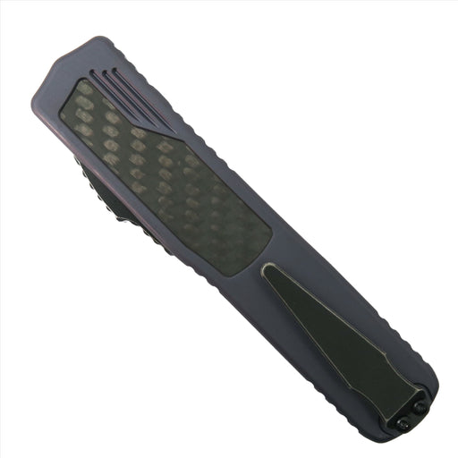 Guardian Tactical Scout CF OTF 142611 Black Carbon Fiber Inlay Dark Stonewash S/E (USA) from NORTH RIVER OUTDOORS
