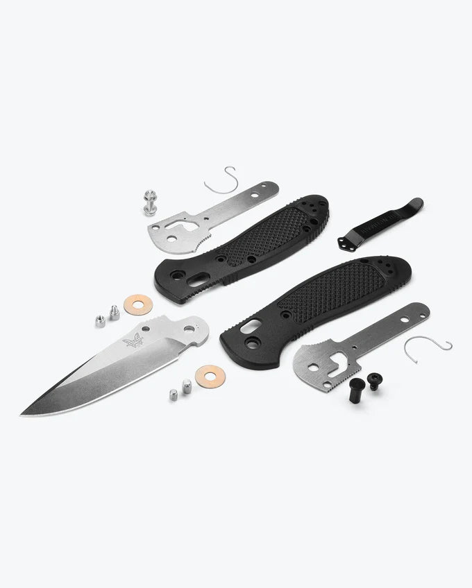 Benchmade Griptilian 551-S30V Axis Drop Point Knife Black Handle (USA)