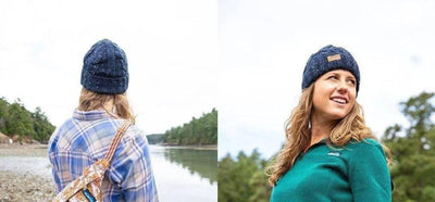 KAVU Mckinley Beanie - Cuffed Knit Cap (Navy) - NORTH RIVER OUTDOORS