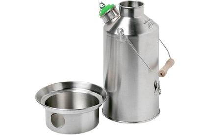 Kelly Kettle Base Camp Kettle 1.6L Stainless 50001 (Latest Model) - NORTH RIVER OUTDOORS