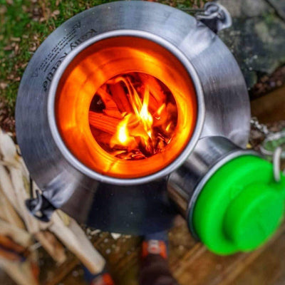 Kelly Kettle Base Camp Kettle 1.6L Stainless 50001 (Latest Model) - NORTH RIVER OUTDOORS