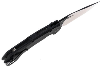 Kershaw 7851BLK Launch 19 Auto Folding Knife 3.3" CPM-154 Two-Tone Clip Point Blade Black Anodized Aluminum Handles with Black G10 - NORTH RIVER OUTDOORS