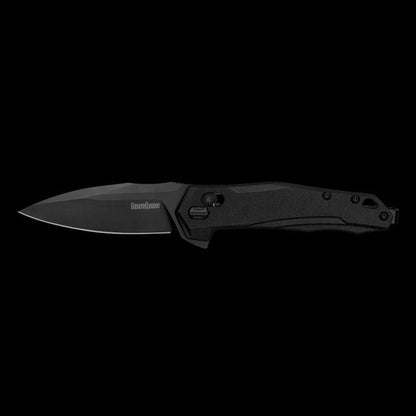 Kershaw 2041 Monitor DuraLock KVT Flipper Knife 3" D2 Black Spear Point Blade Nylon Handles - NORTH RIVER OUTDOORS