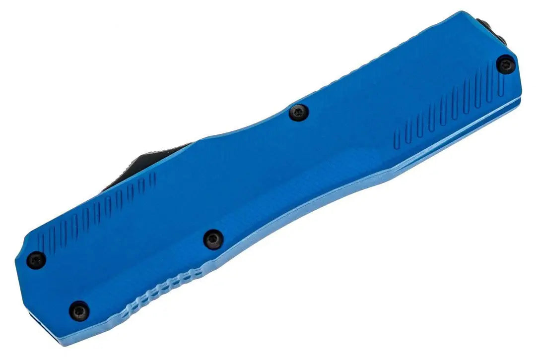 Kershaw 9000BLUBW Livewire OTF AUTO Knife 3.3" BlackWash MagnaCut Blue Aluminum Handles