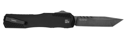 Kershaw 9000T Matt Diskin Livewire OTF Auto Knife 3.3" CPM-MagnaCut BlackWashed Tanto - NORTH RIVER OUTDOORS