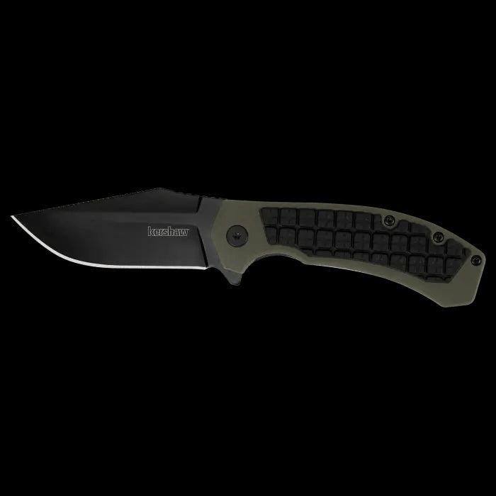 Kershaw Faultline Knife Green/Black (3") 8760 - NORTH RIVER OUTDOORS