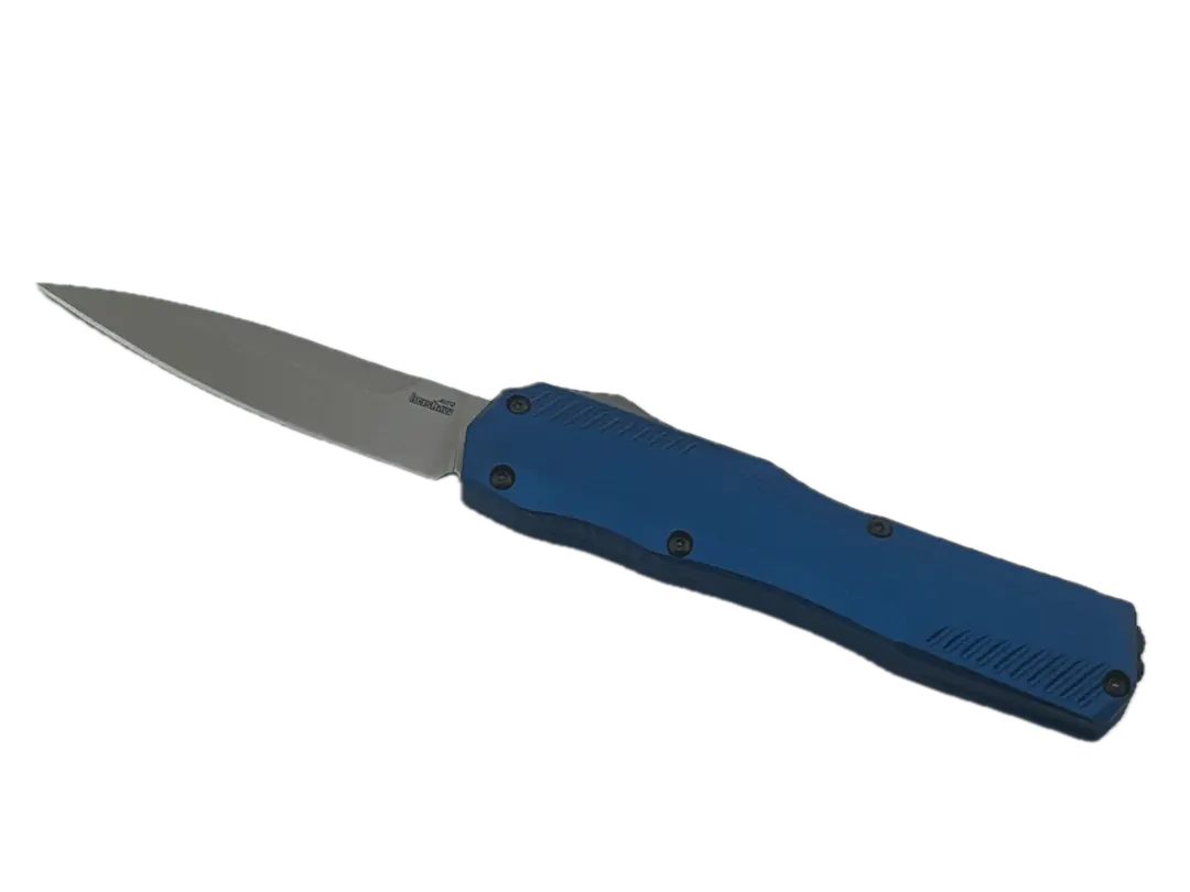 Kershaw Matt Diskin Livewire OTF AUTO Knife 3.3" MagnaCut Stonewashed Blue Aluminum Handles