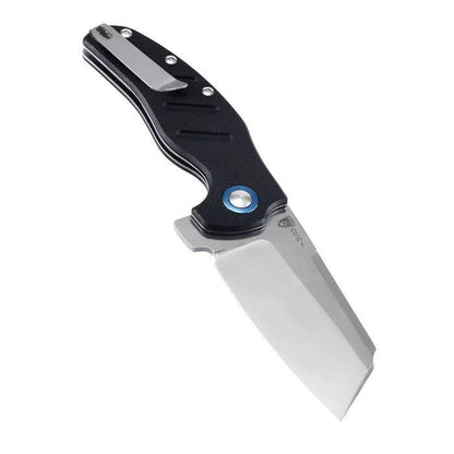 Kizer Cutlery Vanguard Sheepdog XL C01C Flipper Knife 3.9" 154CM Satin Blade, Black G10 Handles - NORTH RIVER OUTDOORS