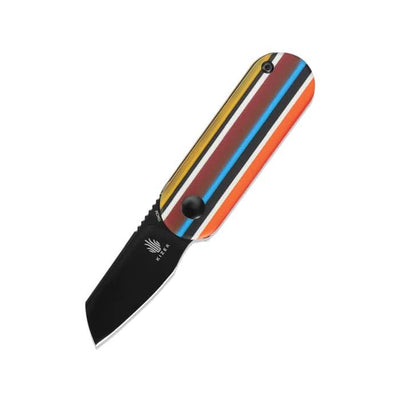 Kizer Serape Series Mini Bay No Lock Knife Colour G10 Handle V2583C1 (1.875'' Black) - NORTH RIVER OUTDOORS