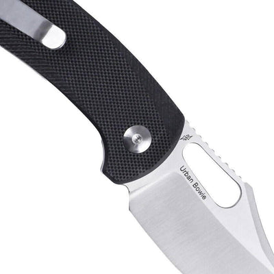 Urban Bowie Pocket Folding Knife Linerlock Black G10 V2578C1 - NORTH RIVER OUTDOORS