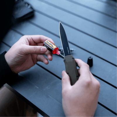 Knife Pivot Lube KPL Ultra-Light 5WT OTF Automatic Knife Oil - NORTH RIVER OUTDOORS