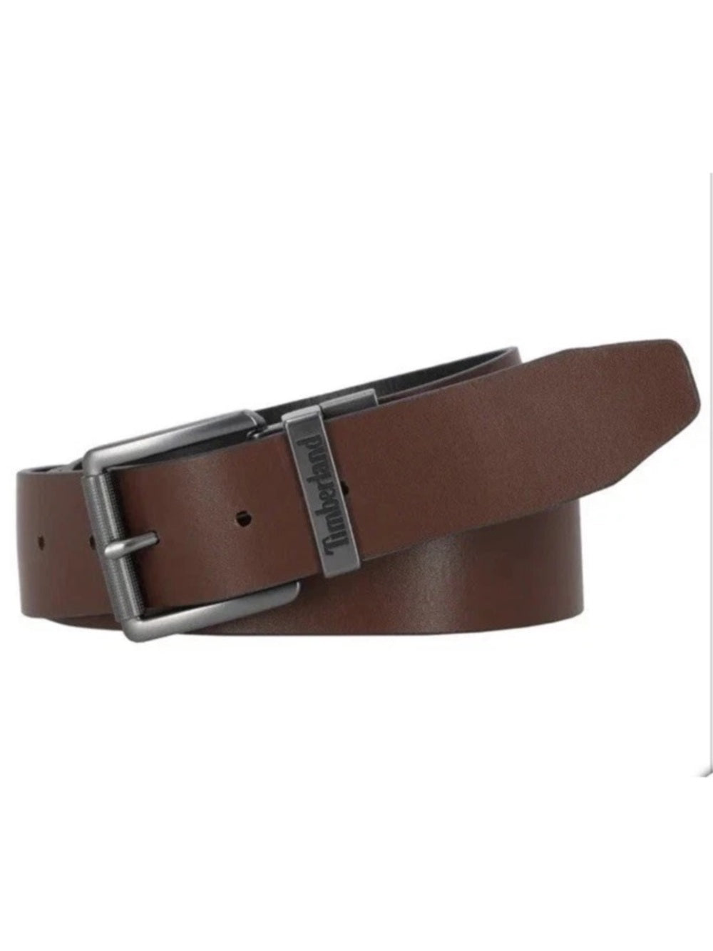 Timberland Men's Reversible Leather Belt, Brown/Black, Size 32''-44"